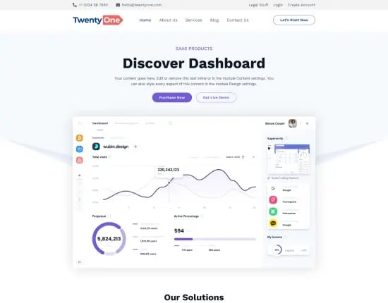 LP Saas Product