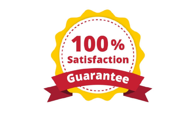 100% Happiness Guarantee 100% Happiness Guarantee