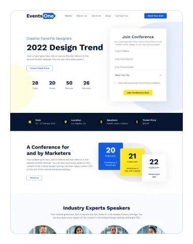 TwentyOne-theme